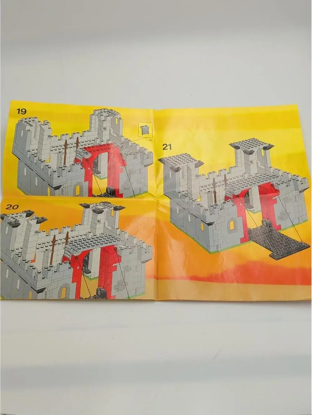 Lego Castle Black Knight's Castle (6073) Instruction Booklet Only (See‎ Pics)